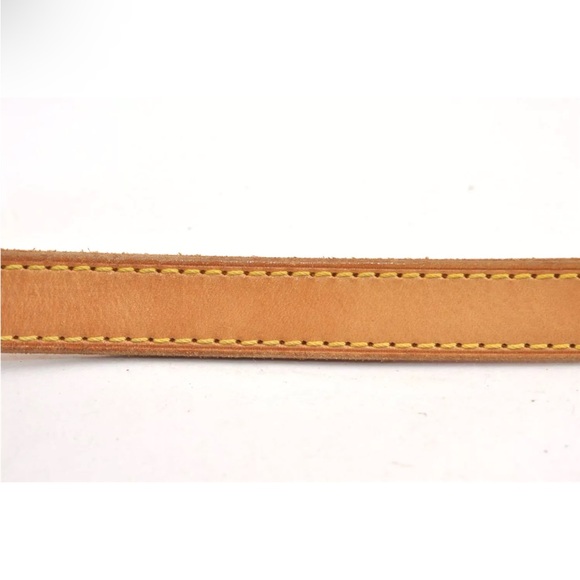 2 Louis Vuitton Straps Replacement Vaschetta Leather Shoulder For GM Bag 31.9” - Picture 12 of 16